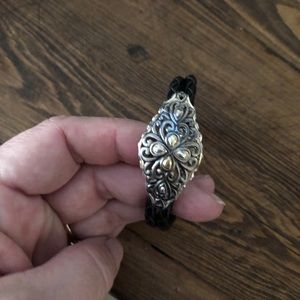 John Hardy Jai 14k and Sterling Bracelet